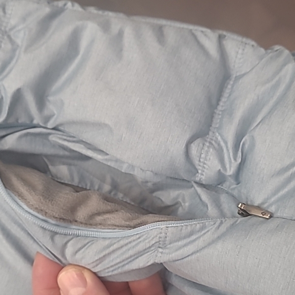 COLOMBIA MEDIUM FIT DUCK DOWN FEATHER PUFER JACKET WITH FAUX FUR REMOVABLE HOOD - Picture 3 of 11